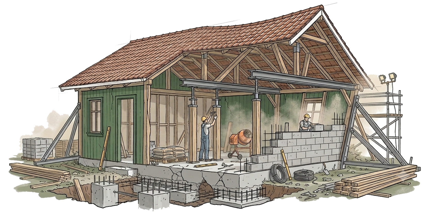 renovated house